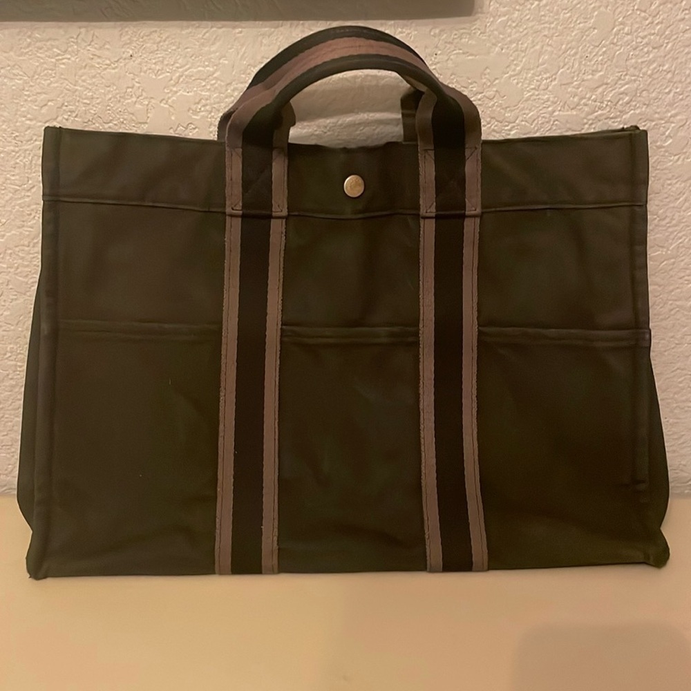 Hermès Fourre-Tout MM Bag Black Hermès Tote Bag Hermes Tote Hermes Bag Luxury 💼 - Picture 2 of 16